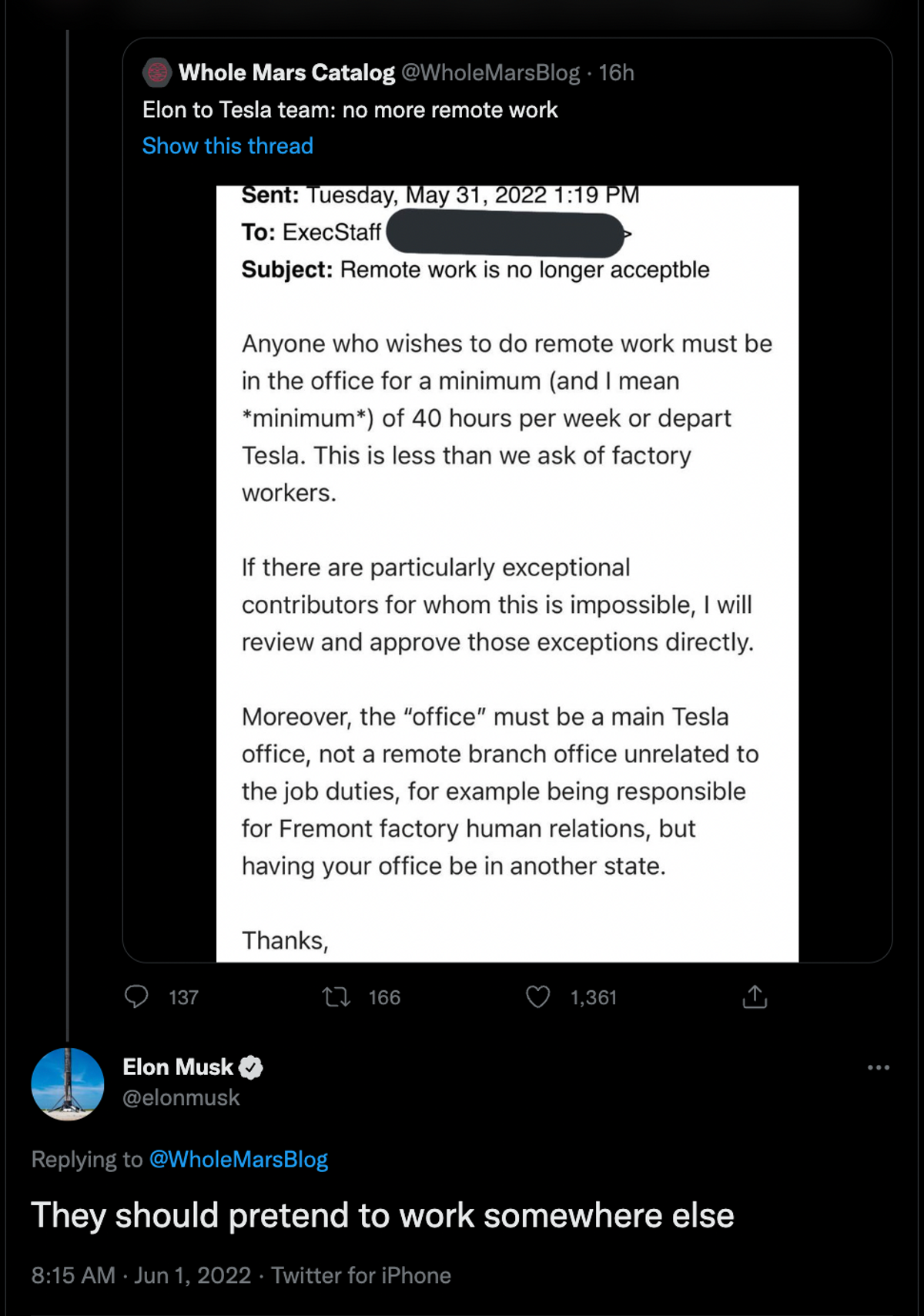 Elon Musk'ın tweeti