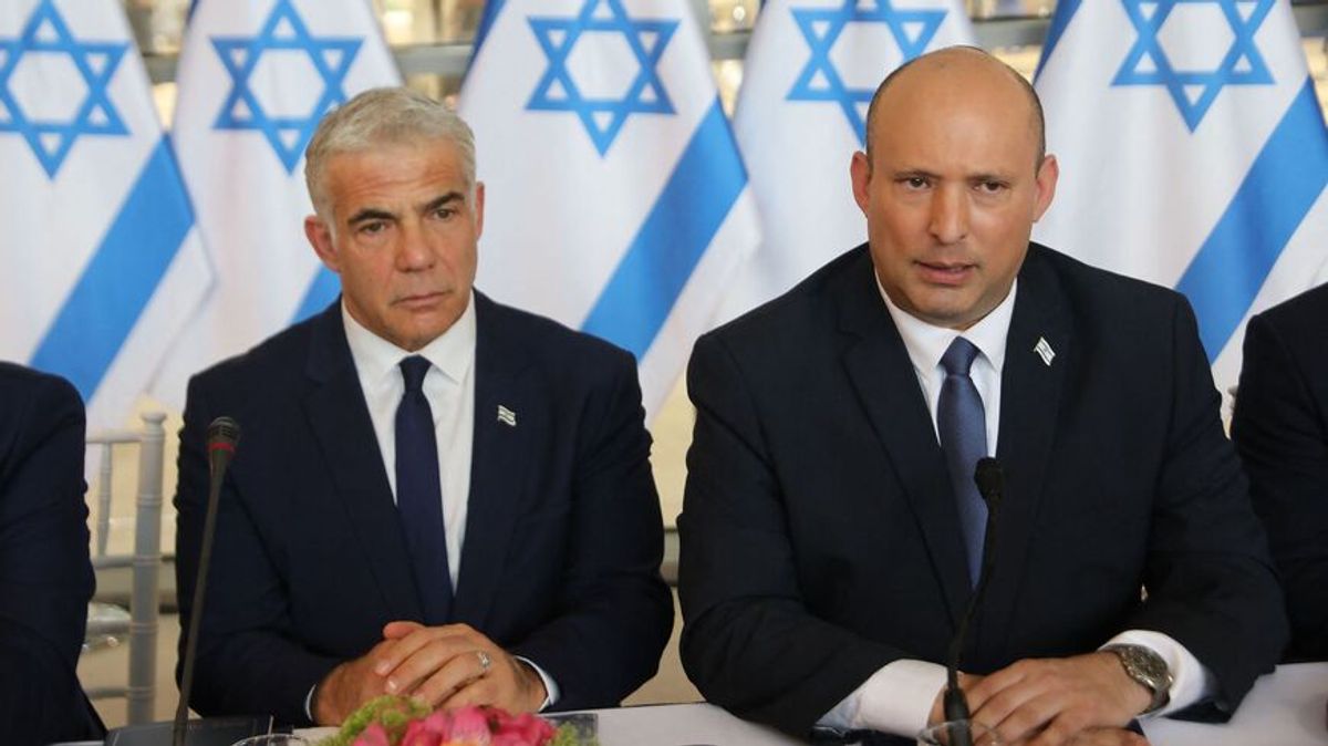 Naftali Bennett ve Yair Lapid