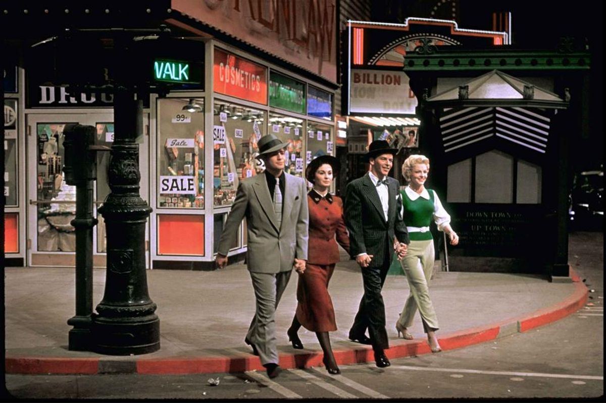 Guys and Dolls filminden bir kare