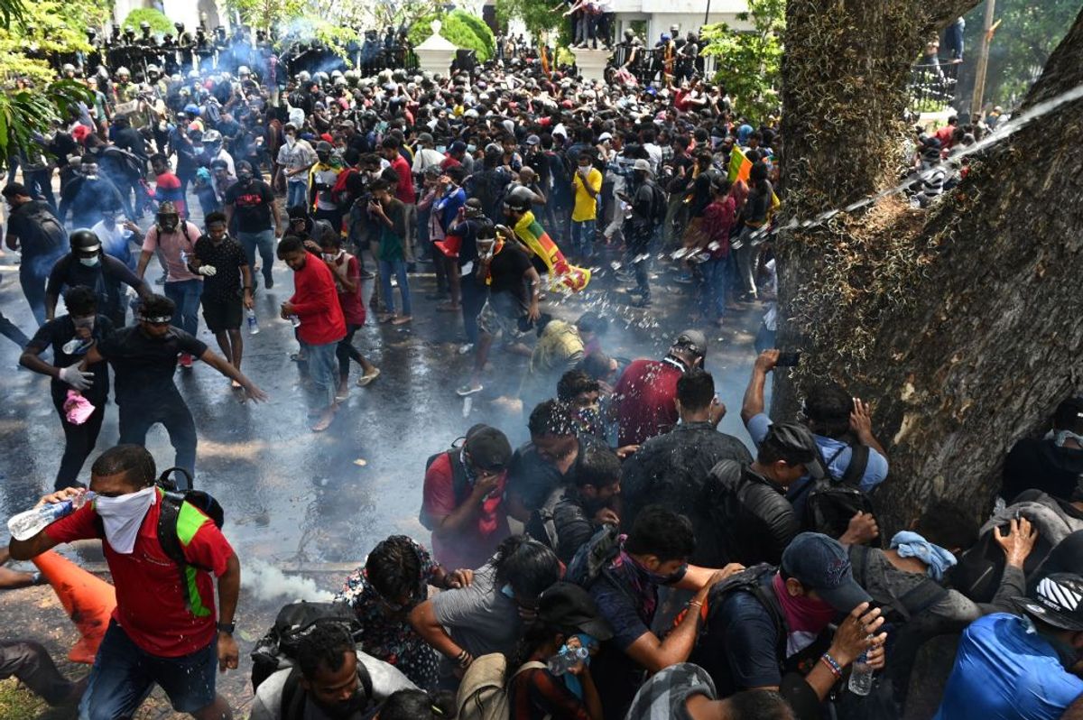Sri Lanka'da protestolar devam ediyor