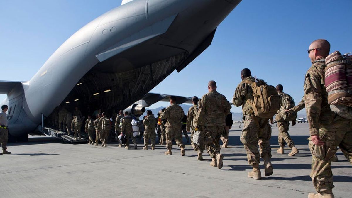 ABD askerleri Afganistan'dan ayrılıyor
