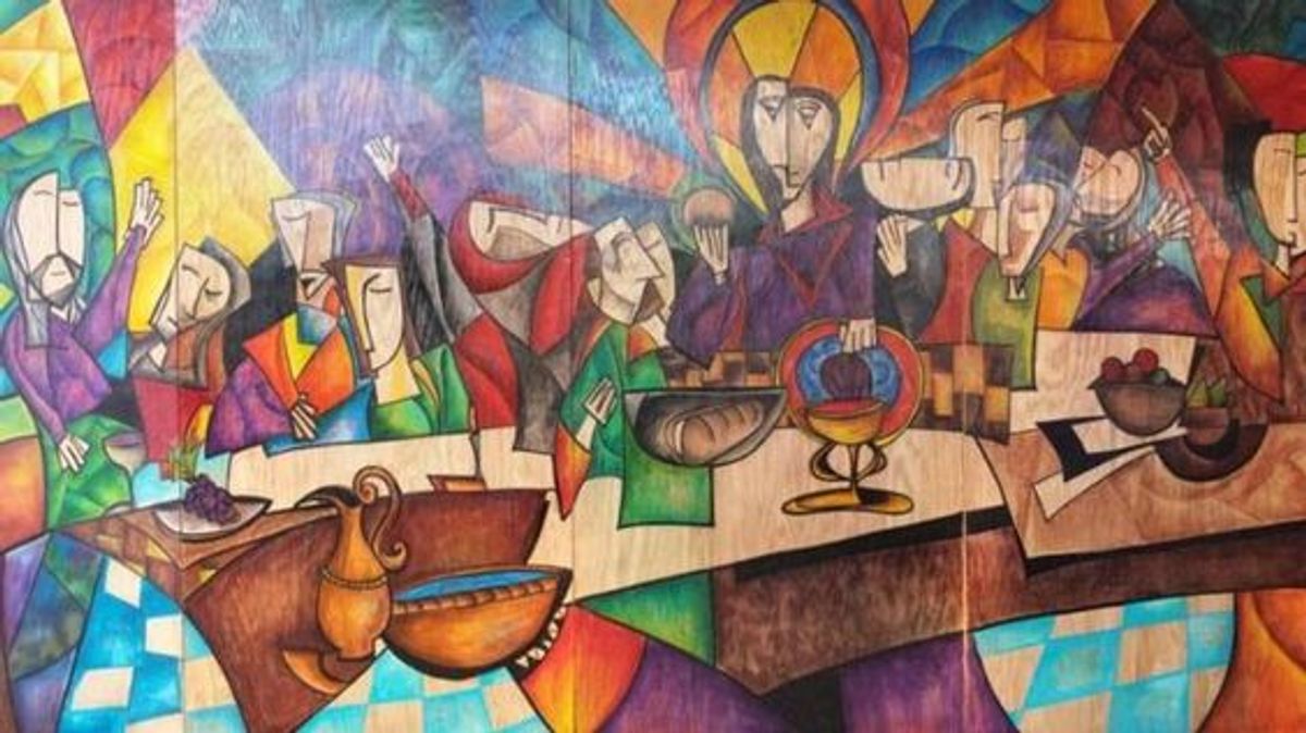 The Last Supper-Picasso
