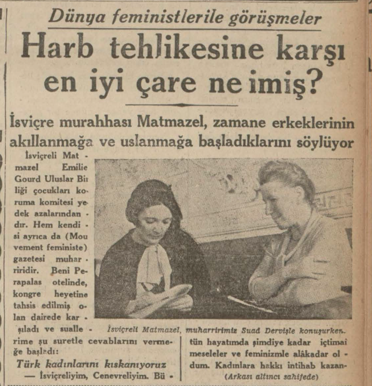 Suat Derviş'in kaleminden