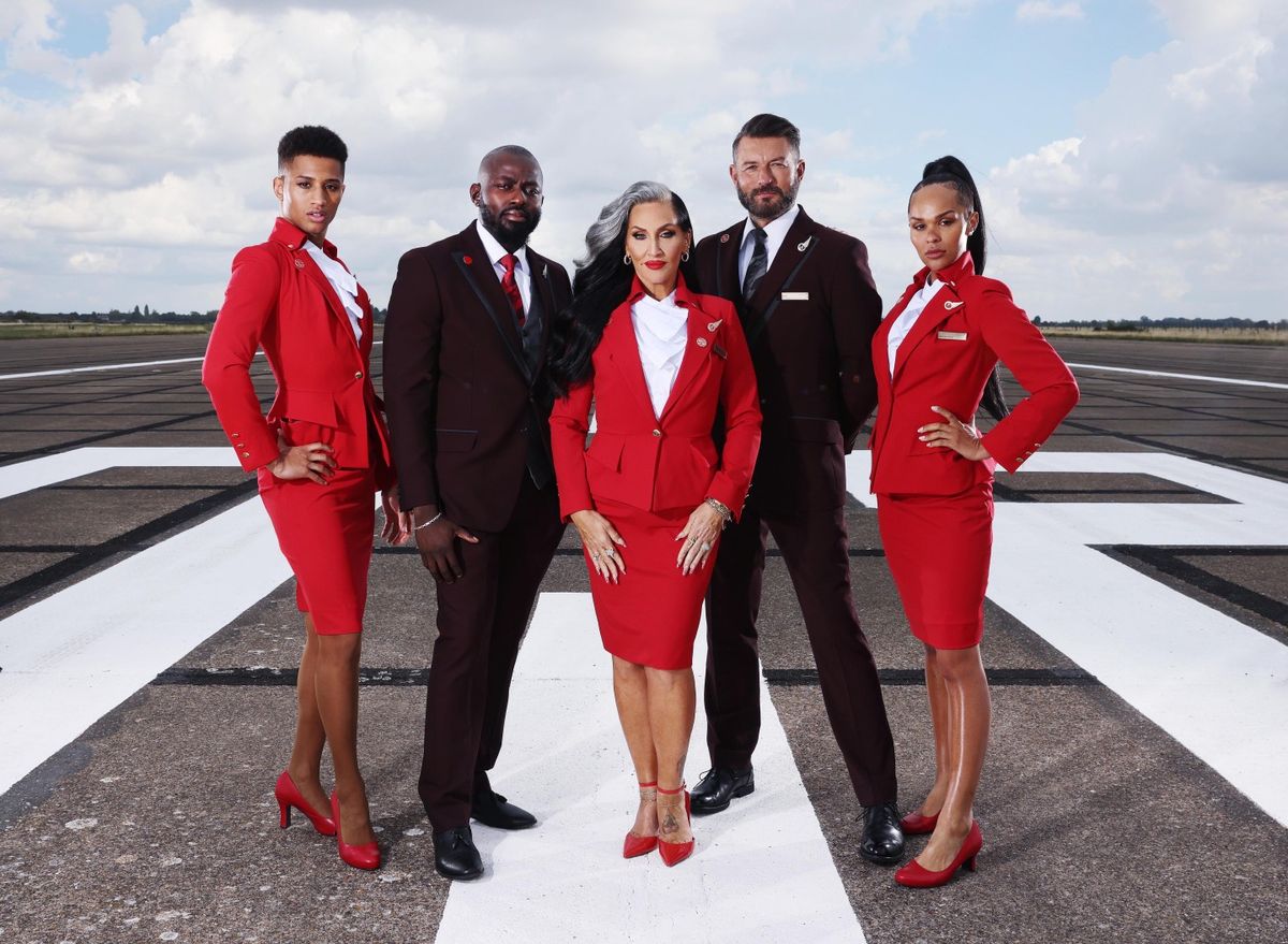 Virgin Atlantic'in kampanya görseli