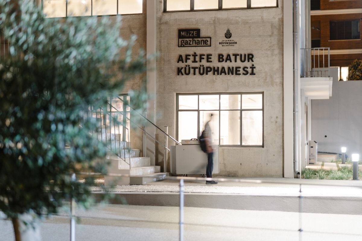 Afife Batur Kütüphanesi | Kaynak: Müze Gazhane