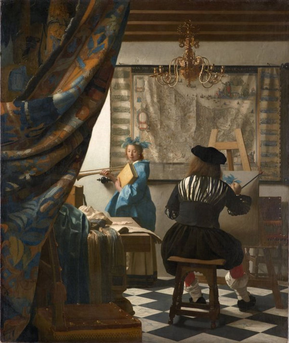 Resim Alegorisi-Vermeer
