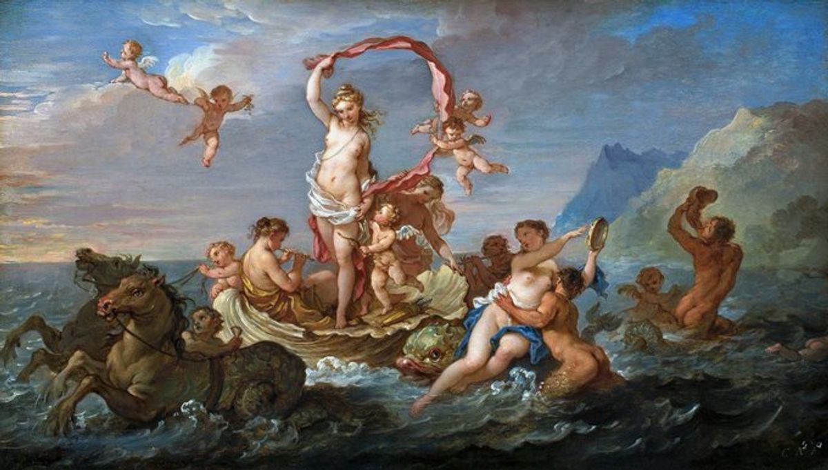 Amphitrite’nin Zaferi-Charles-Joseph Natoir