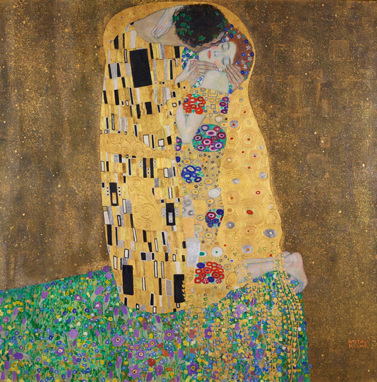 Öpücük-Gustav Klimt