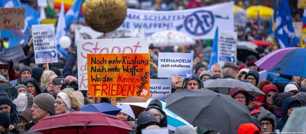 Berlin protestors