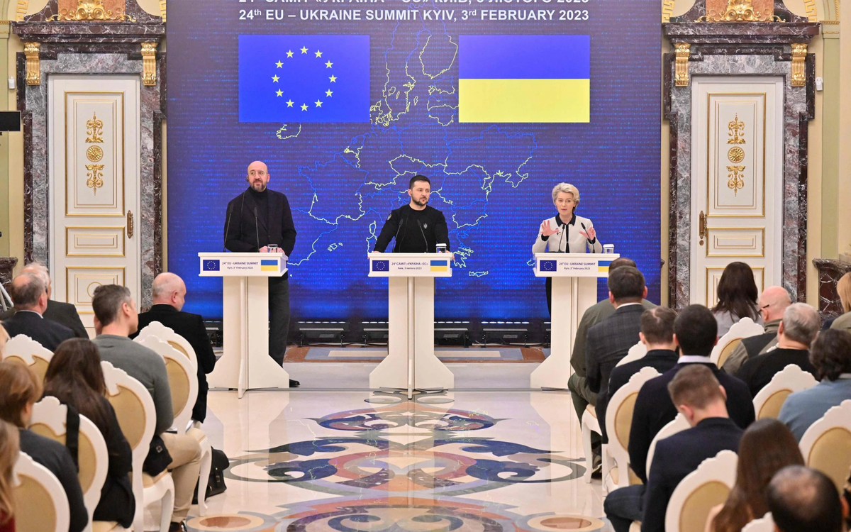 Zelenskiy in Brussels
