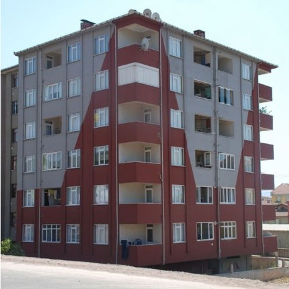 Türkiye'deki herhangi bir apartman