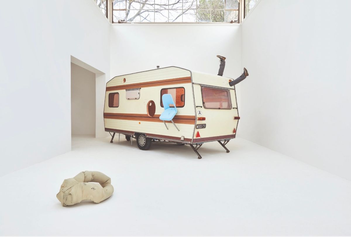Erwin Wurm, Ship of Fools, 2017. Photo © Eva-Wurdinger.© Studio Erwin Wurm VG Bild Kunst Bonn