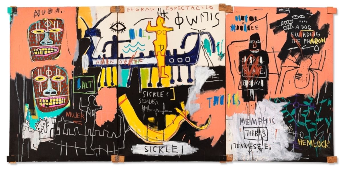 El Gran Espectaculo (The Nile), Jean-Michel Basquiat, 1983 | Christie's