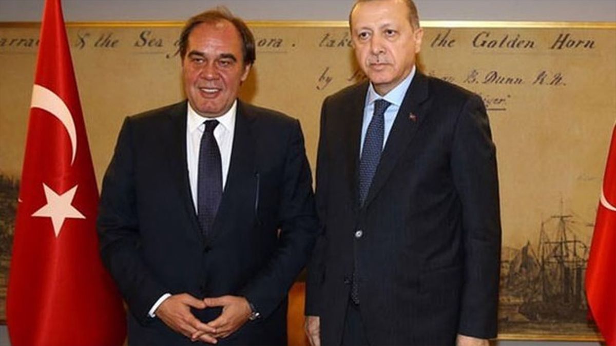 Yıldırım Demirören ve Erdoğan