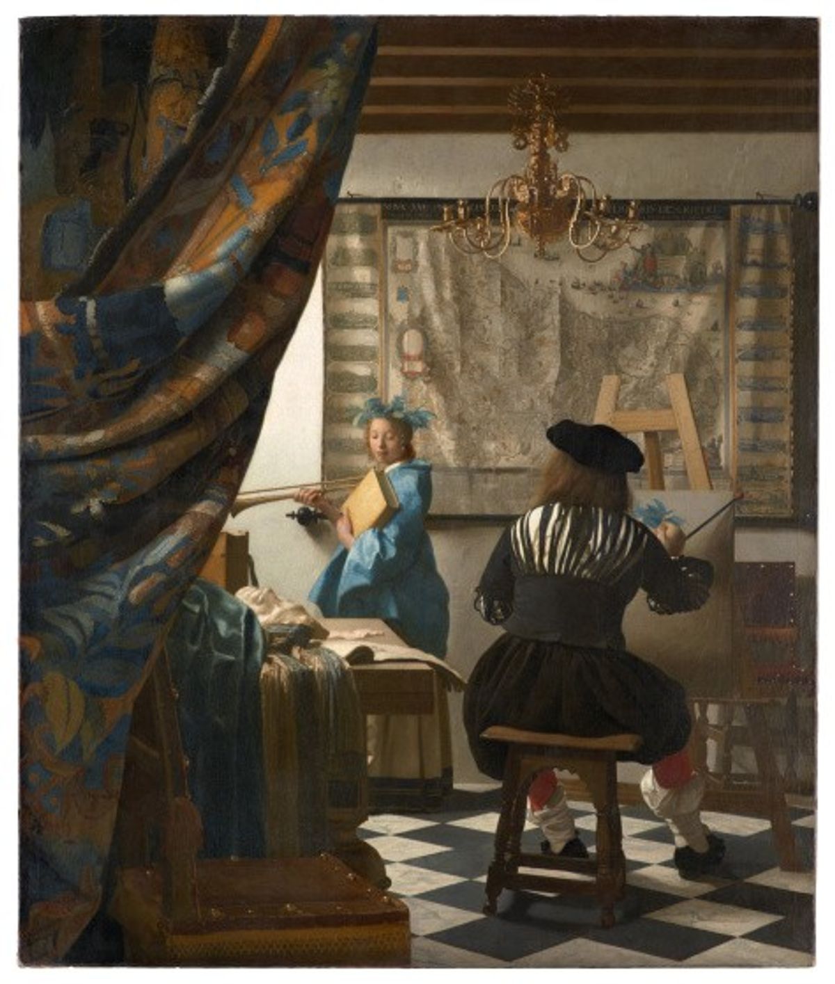 Resim Alegorisi-Jan Vermeer