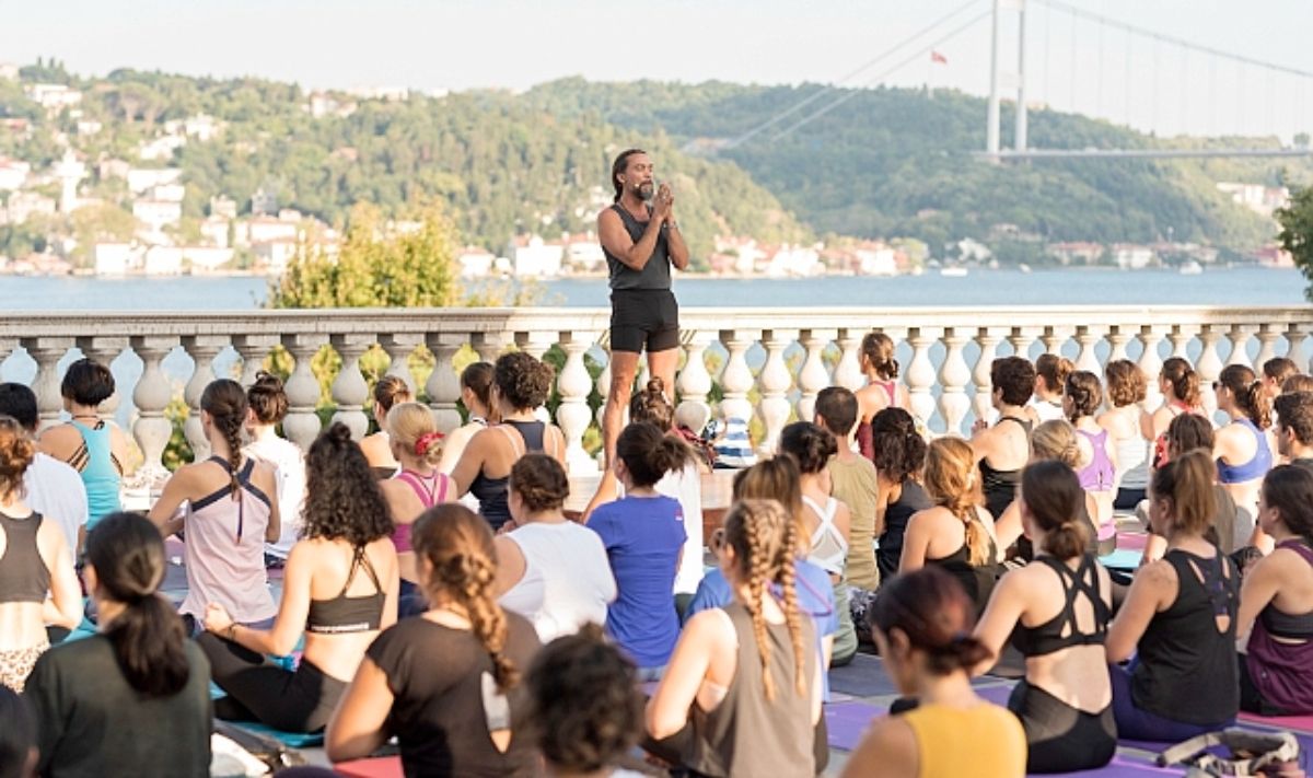 Chris Chavez ile Müzede Yoga | Kaynak: Sakıp Sabancı Müzesi