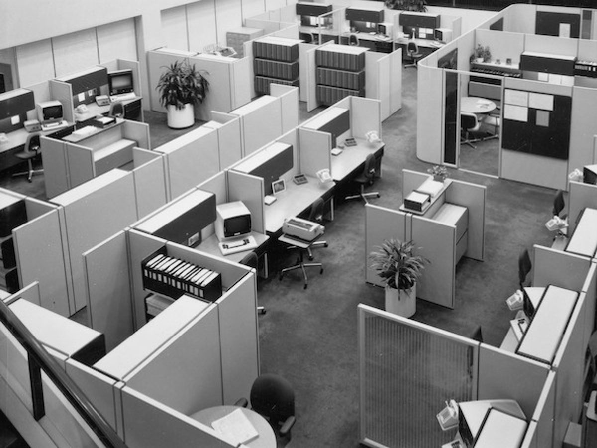 Robert Propst'un "action office" tasarımı hermanmiller.com üzerinden