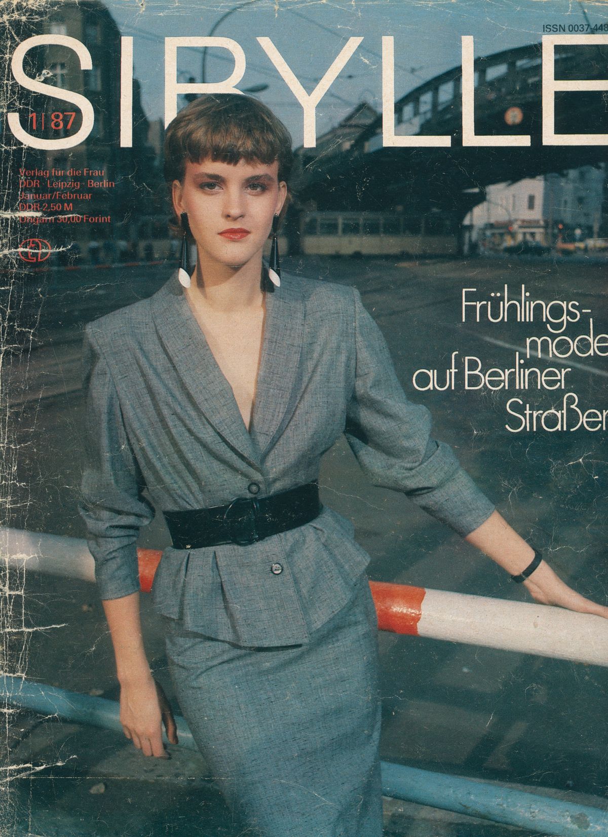 Sybille kapağı, Grit Seymour, 1987. Fotoğraf: WernerMahler/OSTKREUZ