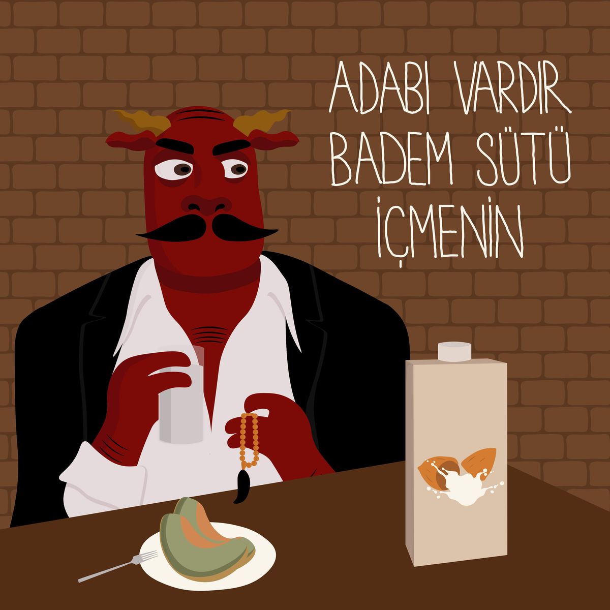 badem sütü
