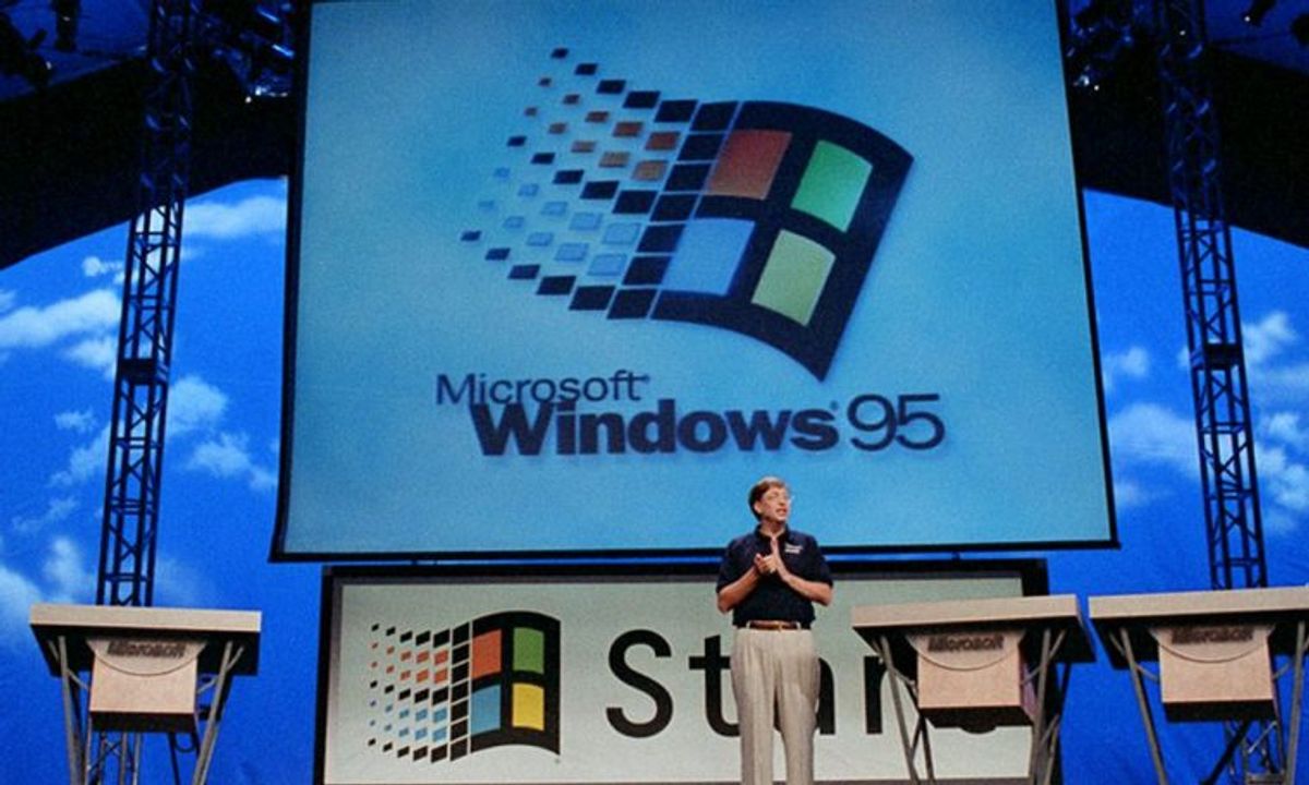 Windows 95 - Bill Gates