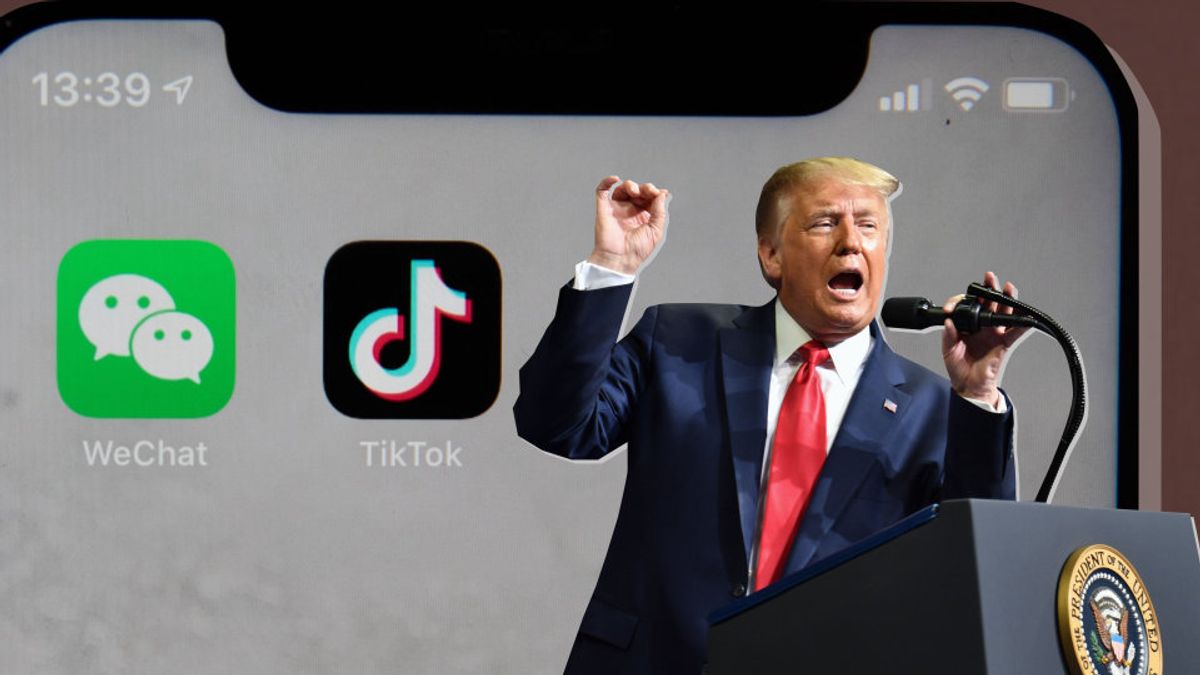 WeChat, TikTok, Trump