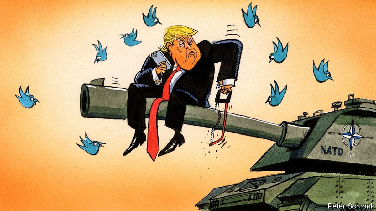 Trump karikatür