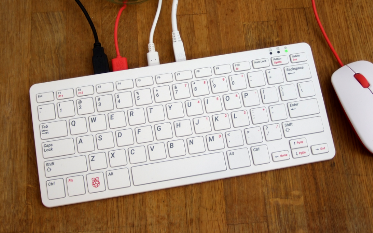Raspberry Pi klavye.