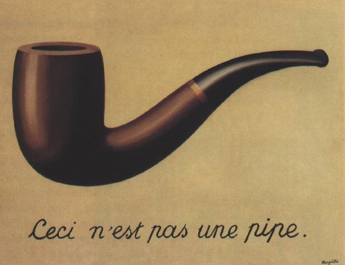 René Magritt, This is not a pipe