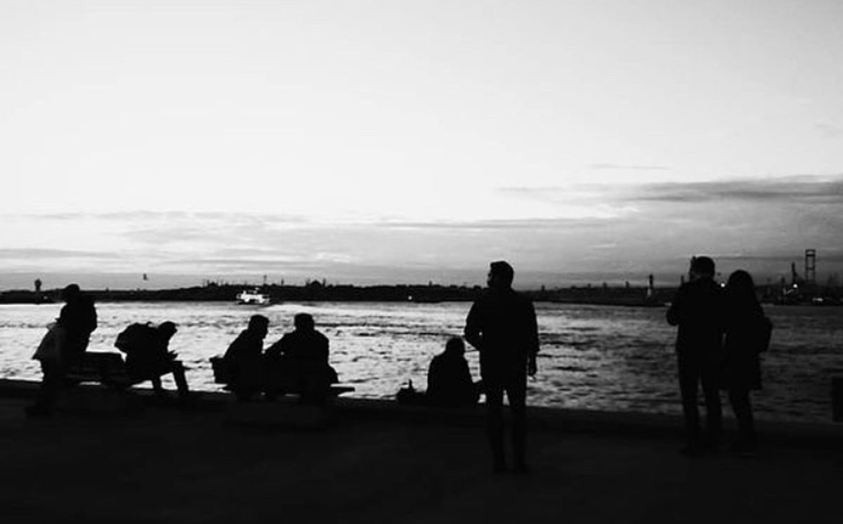 Denize karşı şöyle bir 1 İstanbul'u konuşan fotoğraflar