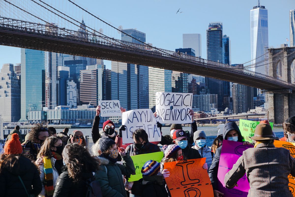 New York - Boğaziçi Protestoları