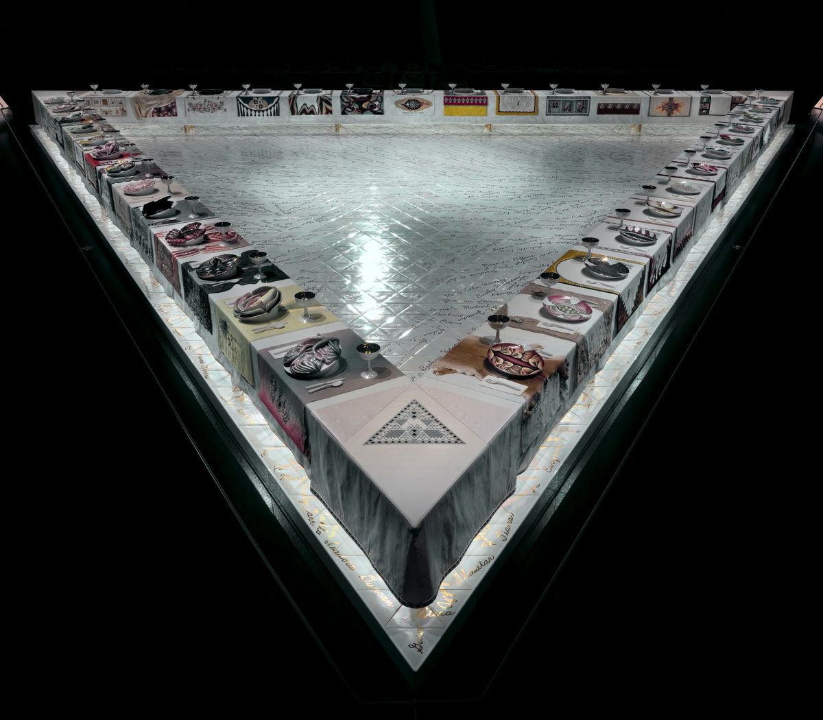 Judy Chicago The Dinner Party, 1974–9