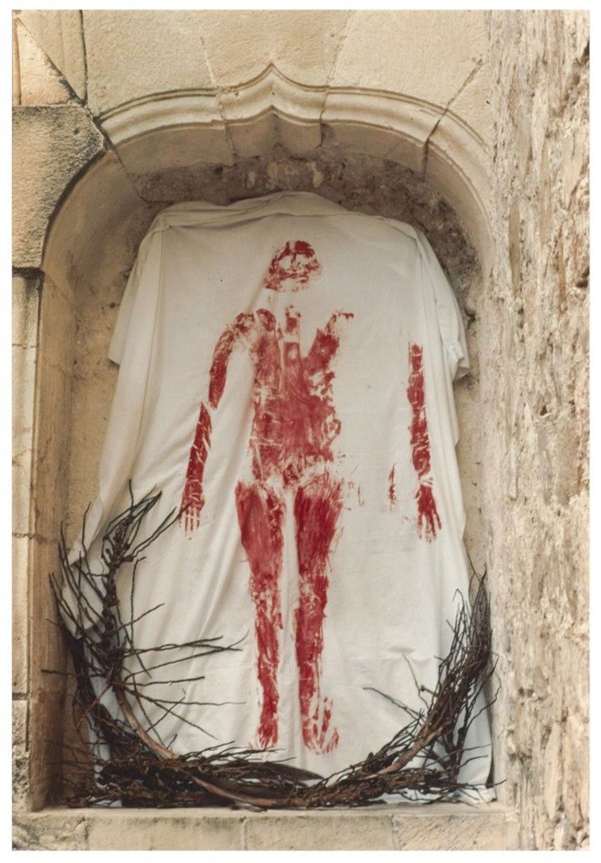 Ana Mendieta, "Untitled" (from the Silueta series)