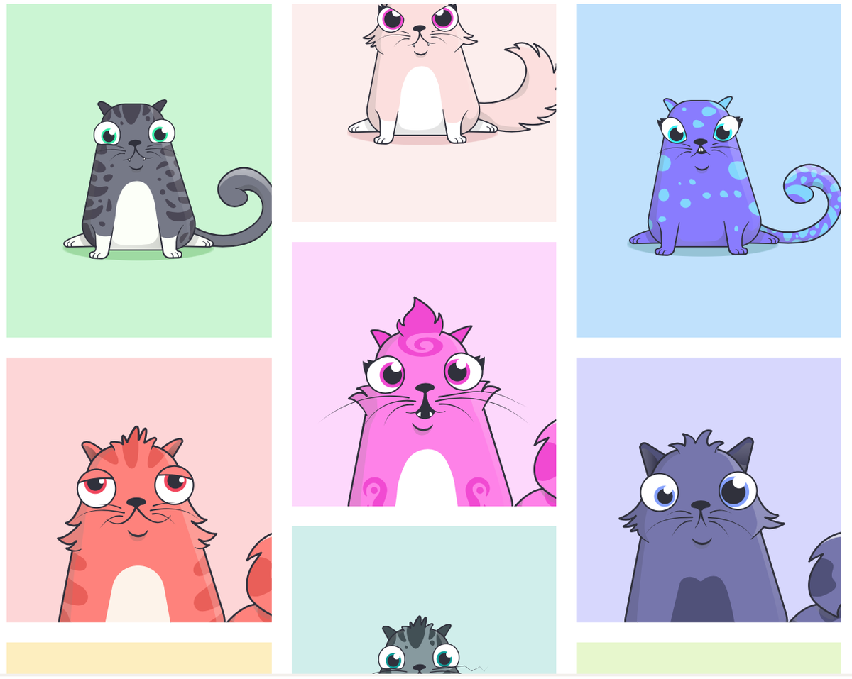 Bitcoin döneminin Pokémon kartları - Karikatür kediler
