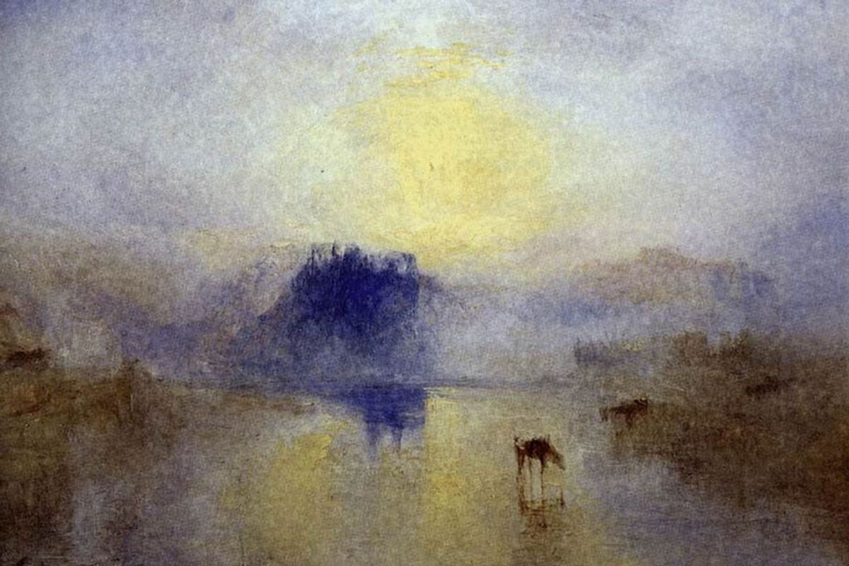 J.M.W Turner - Sunrise
