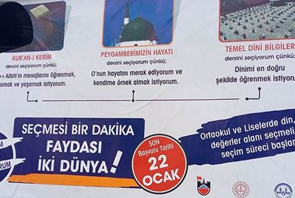 "Seçmeli din dersi" tartışması