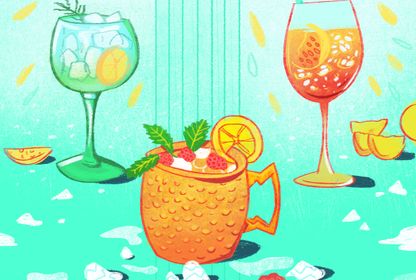 Üç ikon: Moscow Mule, Spritz, Cin tonik