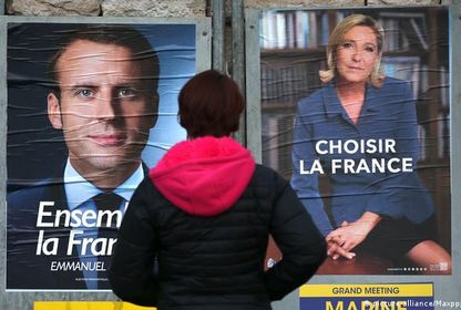 Fransa'da Macron ve Le Pen yarışı