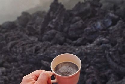 ☕ Lavların demlediği kahve: Pacaya Volkanı