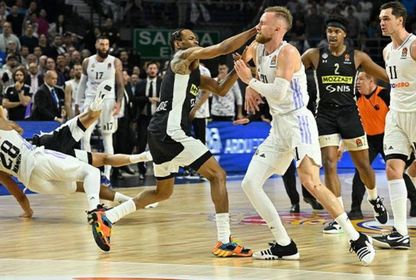 Real Madrid-Partizan maçı olaylar nedeniyle erken bitti