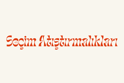 Üçlü masa: Çay, Çerez, Atıştırma