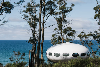 Bir garip UFO evi: Futuro