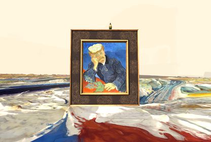 Van Gogh ziyaretçi sorularını yanıtlıyor