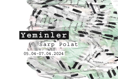 Hem sergi hem atölye: Sarp Polat’tan 'Yeminler'