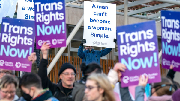 protestors in UK