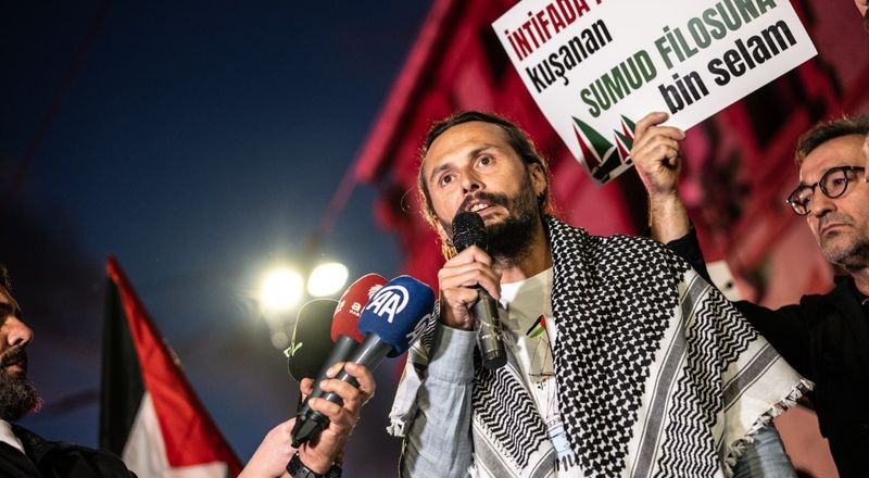Küresel Sumud Filosu aktivisti Görkem Duru: ‘Maruz kaldığımız şiddeti Filistin halkı yıllardır yaşıyor’
