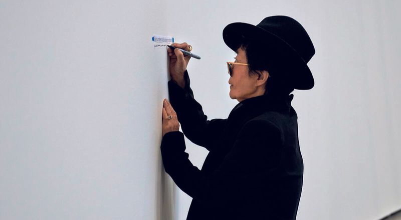 Dünyanın en ünlü tanınmayan sanatçısı: 'Yoko Ono: İçses ve İçyapı' sergisi İstanbul'da