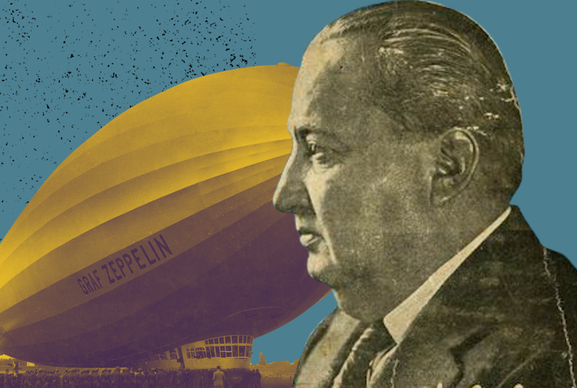 Üç noktayı birleştirin: Zeplin, Yunus Nadi ve 1929